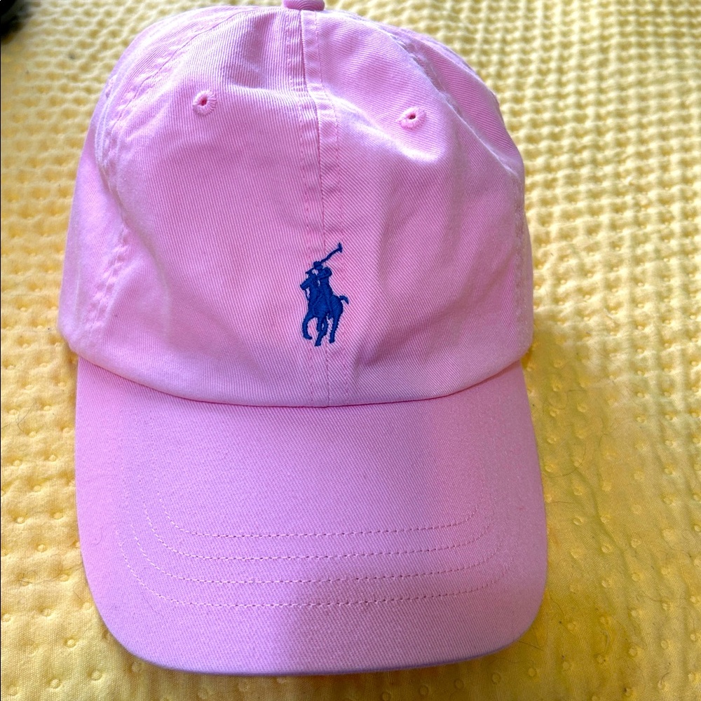 Polo Ralph Lauren pink baseball cap